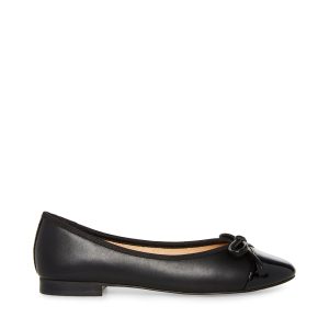 Ellison Flat Shoe BLACK LEATHER
