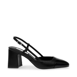 Zeina Pump BLACK LEATHER