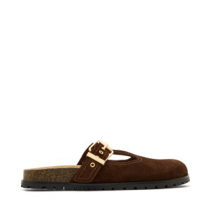 Atticus Mule BROWN SUEDE