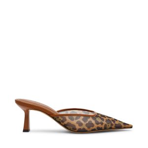 Lisbeth Mule LEOPARD MESH