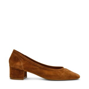 Mollie Flat Shoe CHESTNUT SUEDE
