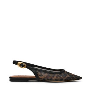 Ottie Flat Shoe BLACK / LEOPARD