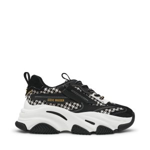 Possession-E Sneaker BLACK PLAID