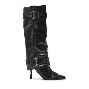 Showcaser Boot BLK CRINKLE