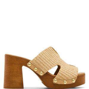 Sunkissed Mule RAFFIA
