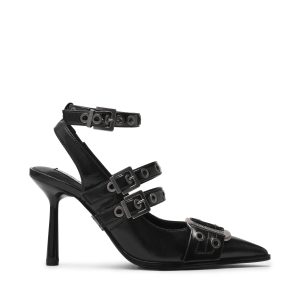 Surpass Flat Shoe BLK CRINKLE